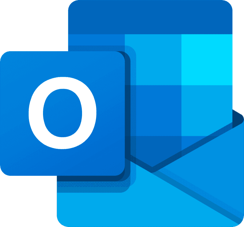 Logo van Microsoft Outlook, integreert met Schedulinq